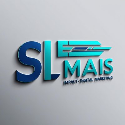 Faça uma logo com _SL_ e _MAIS_ separados, mantendo um estilo moderno, tecnológico e impactante para o marketing Digital. (3)